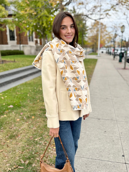 Cream Mollusk Cozy Wrap