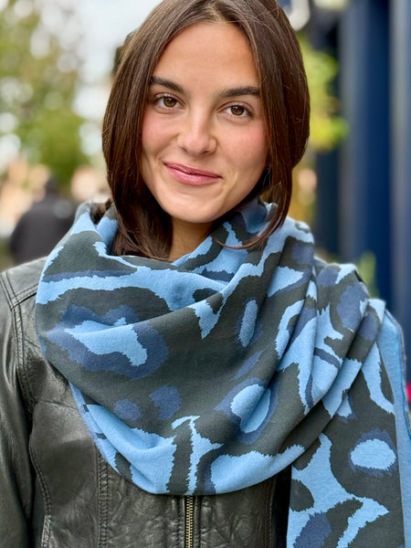 Midnight Wild Dog Cozy Wrap