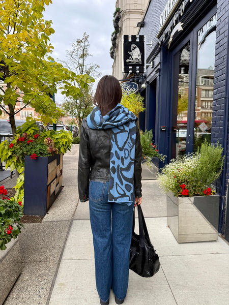 Midnight Wild Dog Cozy Wrap