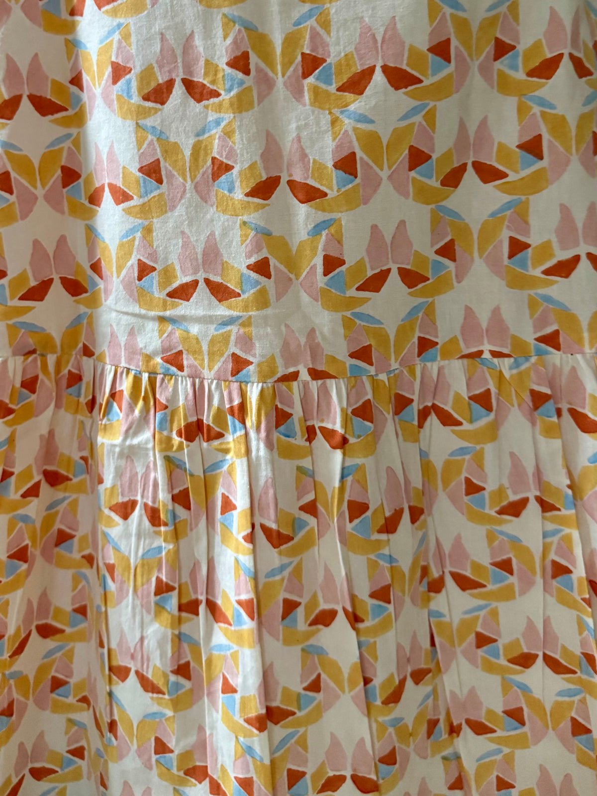 Sunset Mollusk Maxi Ruffle Wrap Skirt